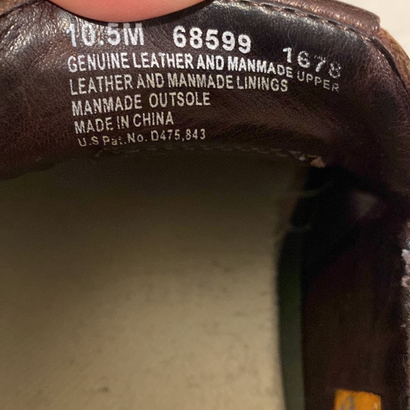 Timberland Mens slip on genuine leather loafers size 10.5 - Picture 3 of 4